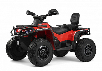 картинка Детский электроквадроцикл BRP Can-Am Outlander (Y888YY) красный 