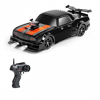 картинка Радиоуправляемая машина для дрифта HB Ford Mustang (4WD, свет, пар, акб, 1:16) - SC16A04-1 