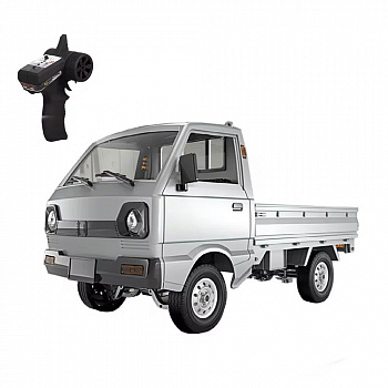картинка Радиоуправляемый бортовой грузовик серебристый WPL Suzuki Carry ST90 масштаб 1:10 - D-12 