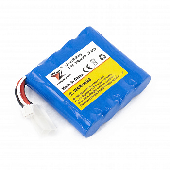 картинка Аккумулятор для катеров HongXunJie Li-ion 7.4V 3000mAh - HJ806B-001 