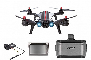 картинка Радиоуправляемый квадрокоптер MJX Bugs 8 + FPV очки + FPV камера RTF 2.4G - MJX B8-G3-D43-C5830 