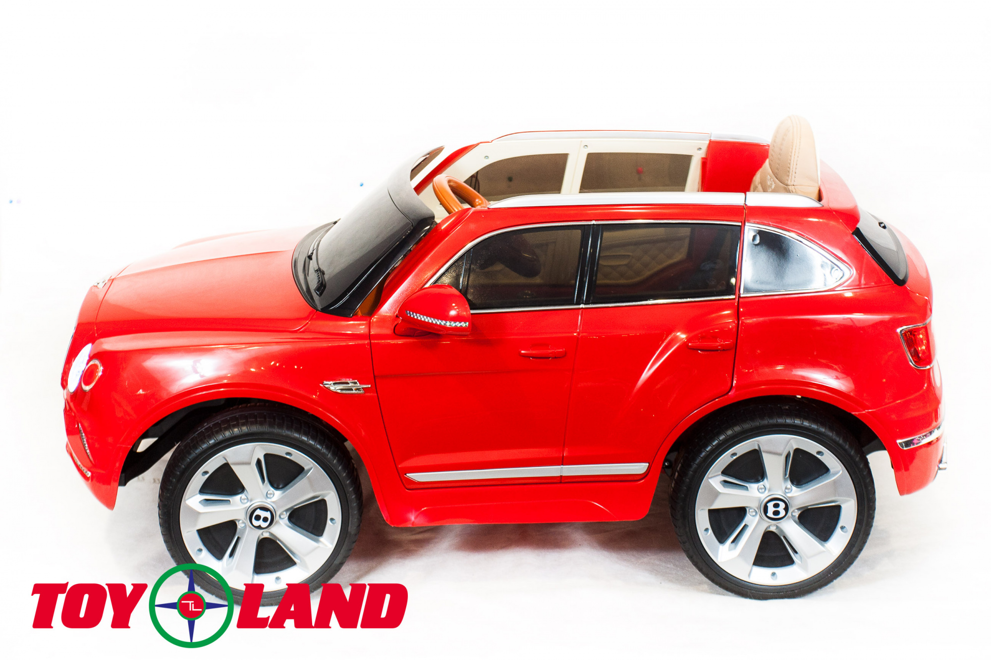 картинка Джип Bentley Bentayga Красный 