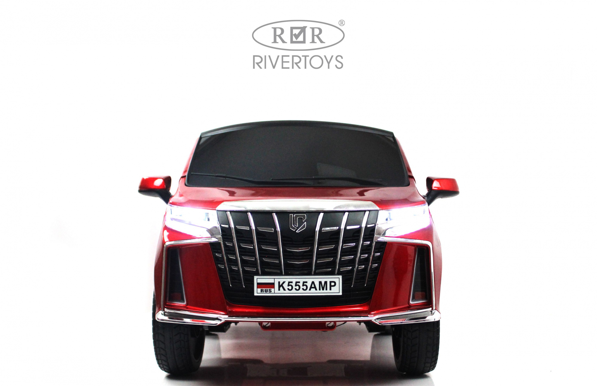 картинка Детский электромобиль K555AM красный глянец 