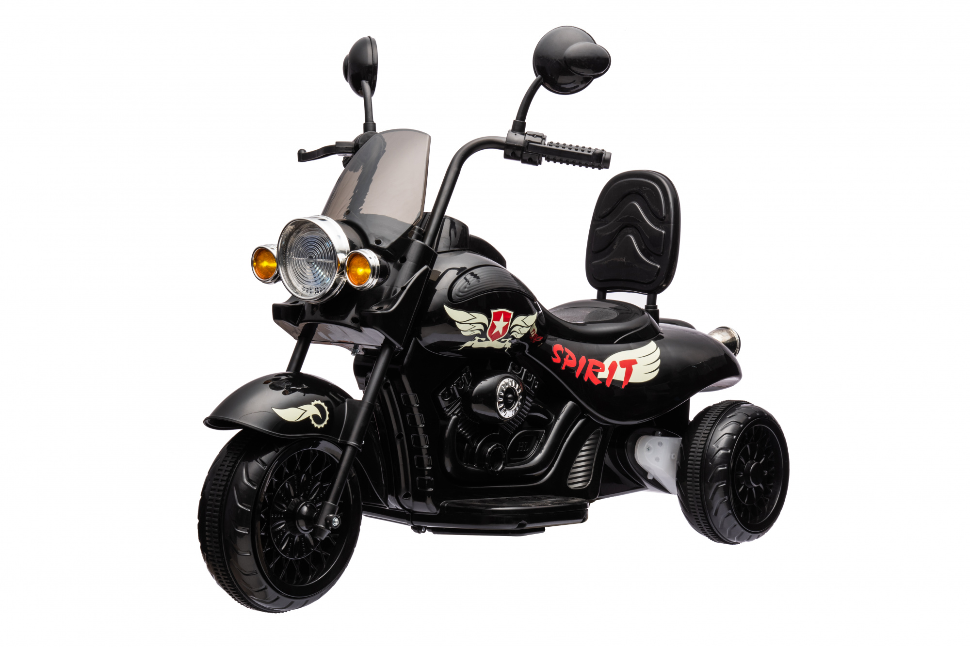 картинка Детский трицикл / чоппер Harley 12V - HL800-BLACK 
