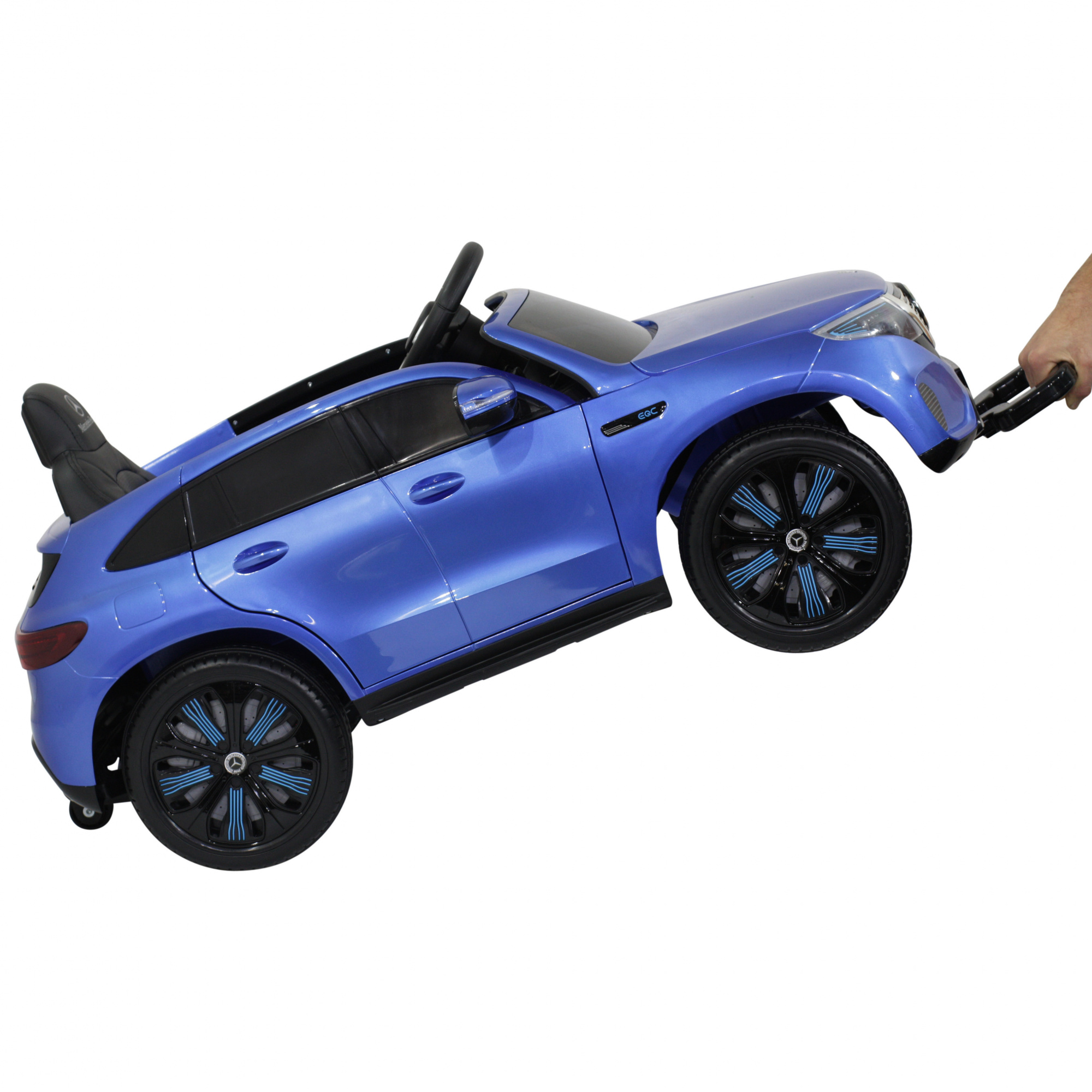 картинка Детский электромобиль Mercedes Benz EQC 400 4MATIC - HL378-LUX-BLUE-PAINT 