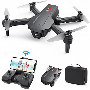 картинка Радиоуправляемый квадрокоптер с сумкой MJX V1 4K/1080P WiFi FPV 2.4G - MJX-V1-BAG 