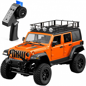 картинка Радиоуправляемый внедорожник Wrangler 4WD 1:12 - MN-128-ORANGE 