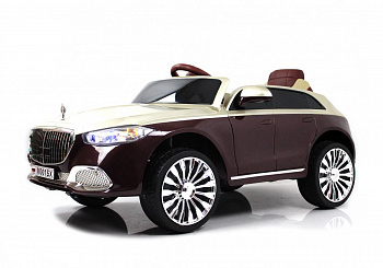 картинка Детский электромобиль М001БХ 4WD красно-золотой глянец 