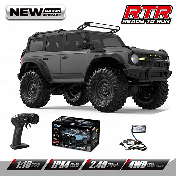 картинка Радиоуправляемый краулер HB Beluga (32 см, 4WD, 1:16) - HB-R1603 