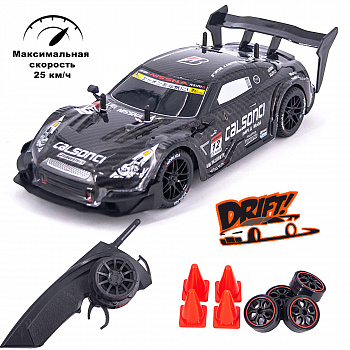 картинка Радиоуправляемая машина для дрифта Nissan GTR R35 4WD 1:14 - RC-18A 
