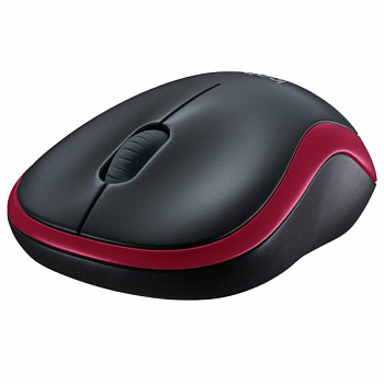 картинка Беспроводная мышь Logitech M185 Red - 910-002633 