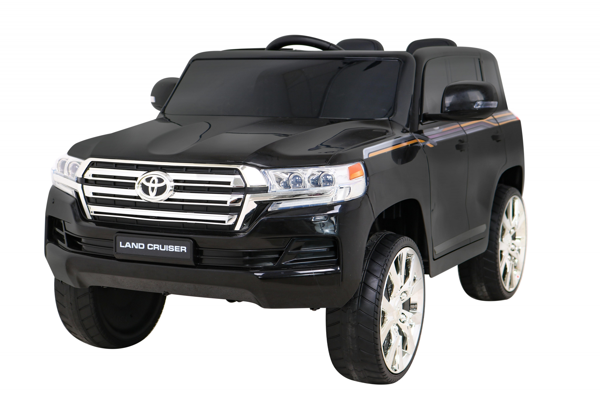 картинка Детский электромобиль TOYOTA LAND CRUISER 12V - JJ2022-BLACK 