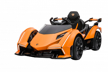 картинка Детский электромобиль Lamborghini V12 Vision Gran Turismo 4WD 12V - HL528-LUX-ORANGE 