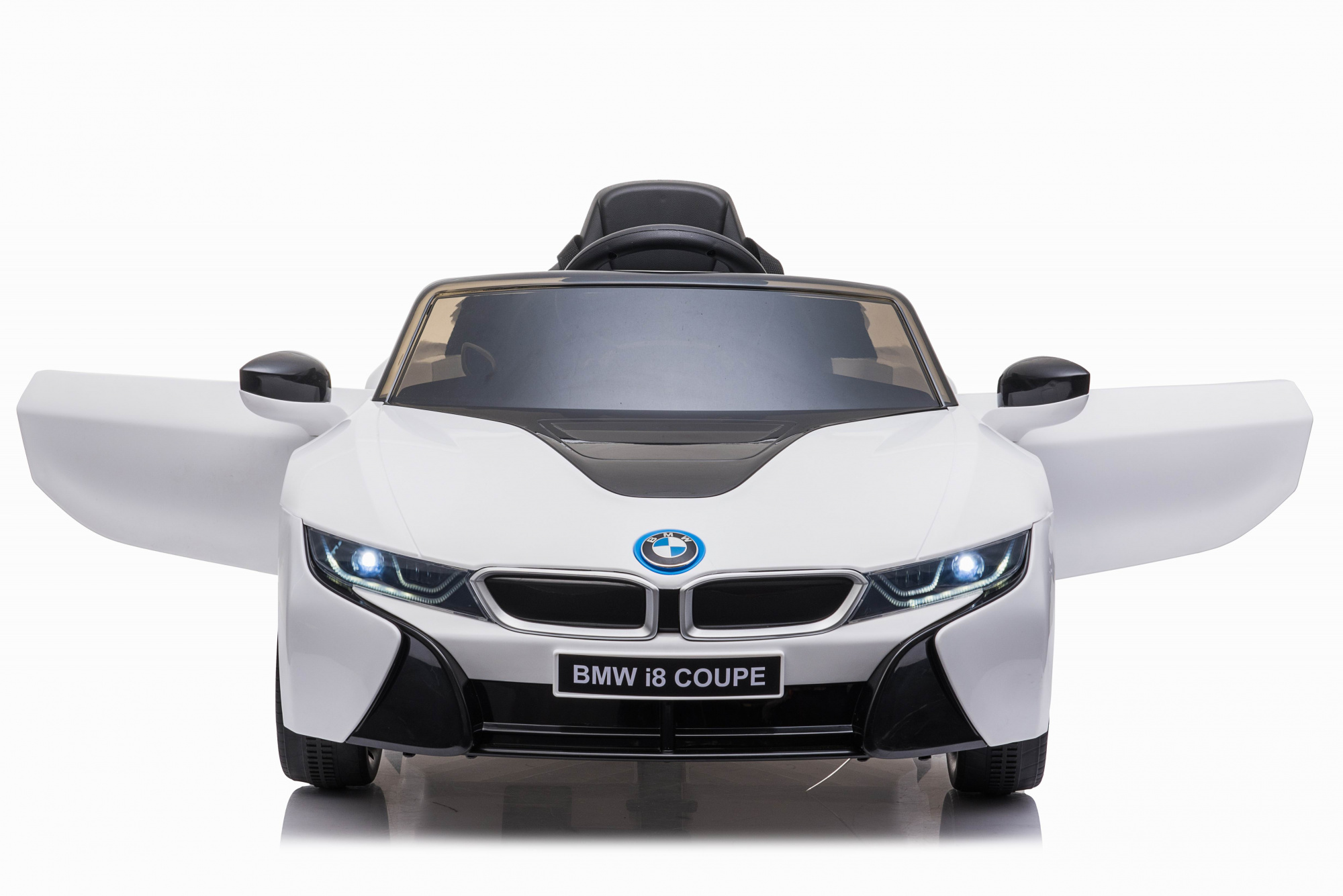 картинка Детский электромобиль BMW i8 Coupe 12V - JE1001-WHITE 