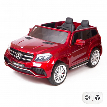 картинка Электромобиль Mercedes Benz GLS63 (красный лак, 4WD, 12V) - HL228 