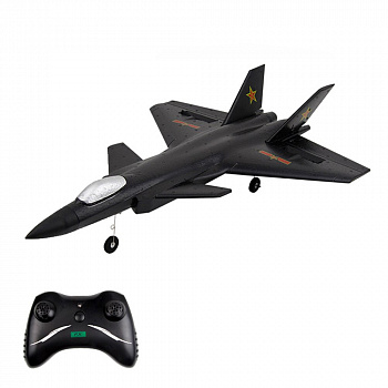 картинка Радиоуправляемый самолет Fei Xiong J-20 RTF 2.4G - FX830-BLACK 