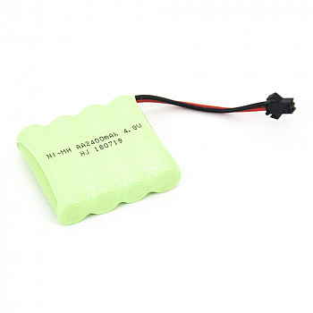 картинка Аккумулятор Ni-Mh 4.8v 2400mah (разъем YP) - NIMH-48F-2400-YP 