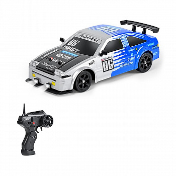 картинка Радиоуправляемая машина для дрифта HB Toyota AE86 (4WD, свет, пар, акб, 1:16) - SC16A07-1 