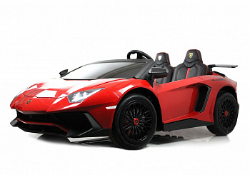 картинка Детский электромобиль Lamborghini Aventador SV (M777MM) красный 