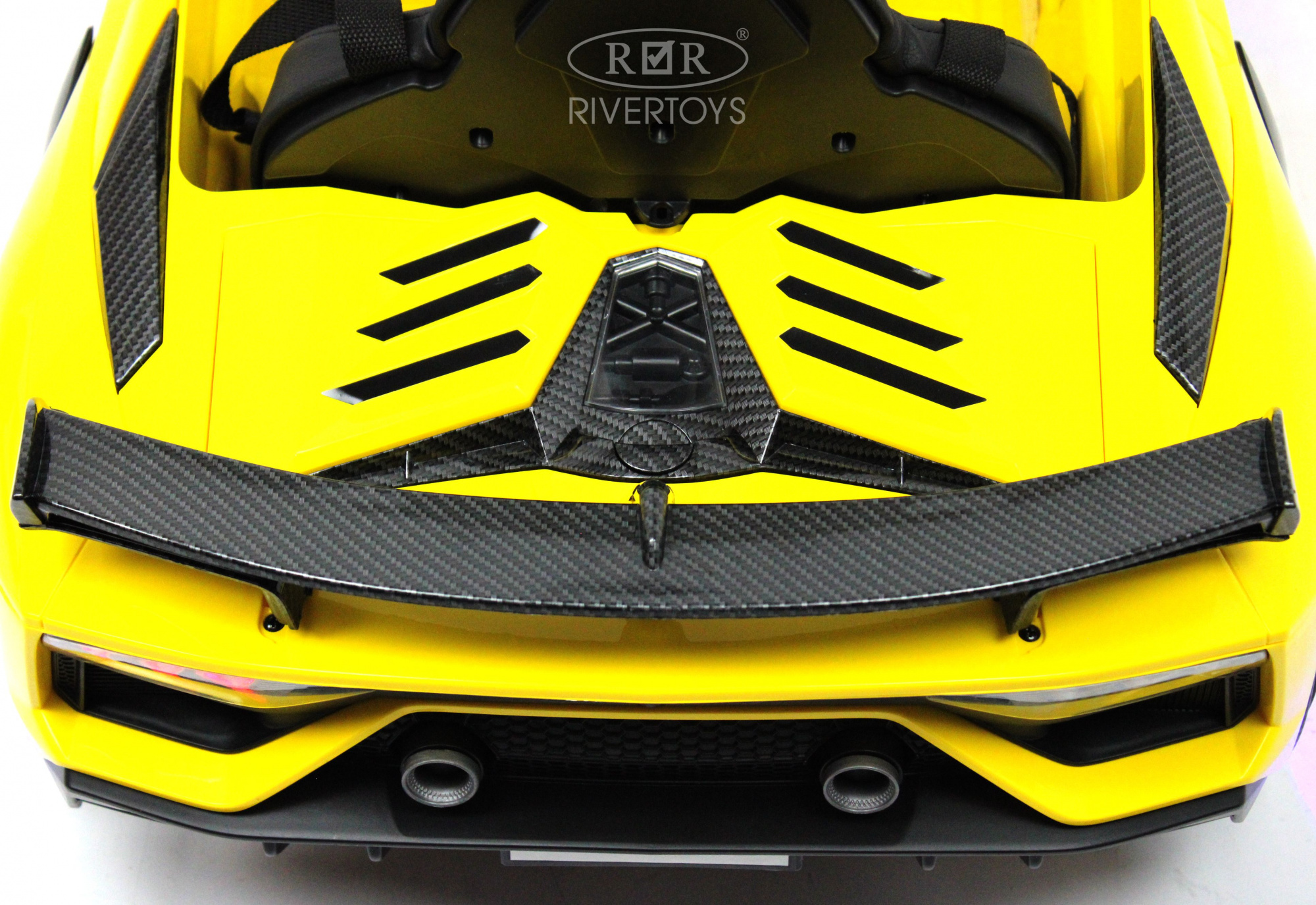 картинка Детский электромобиль Lamborghini Aventador SVJ (A333MP) желтый 