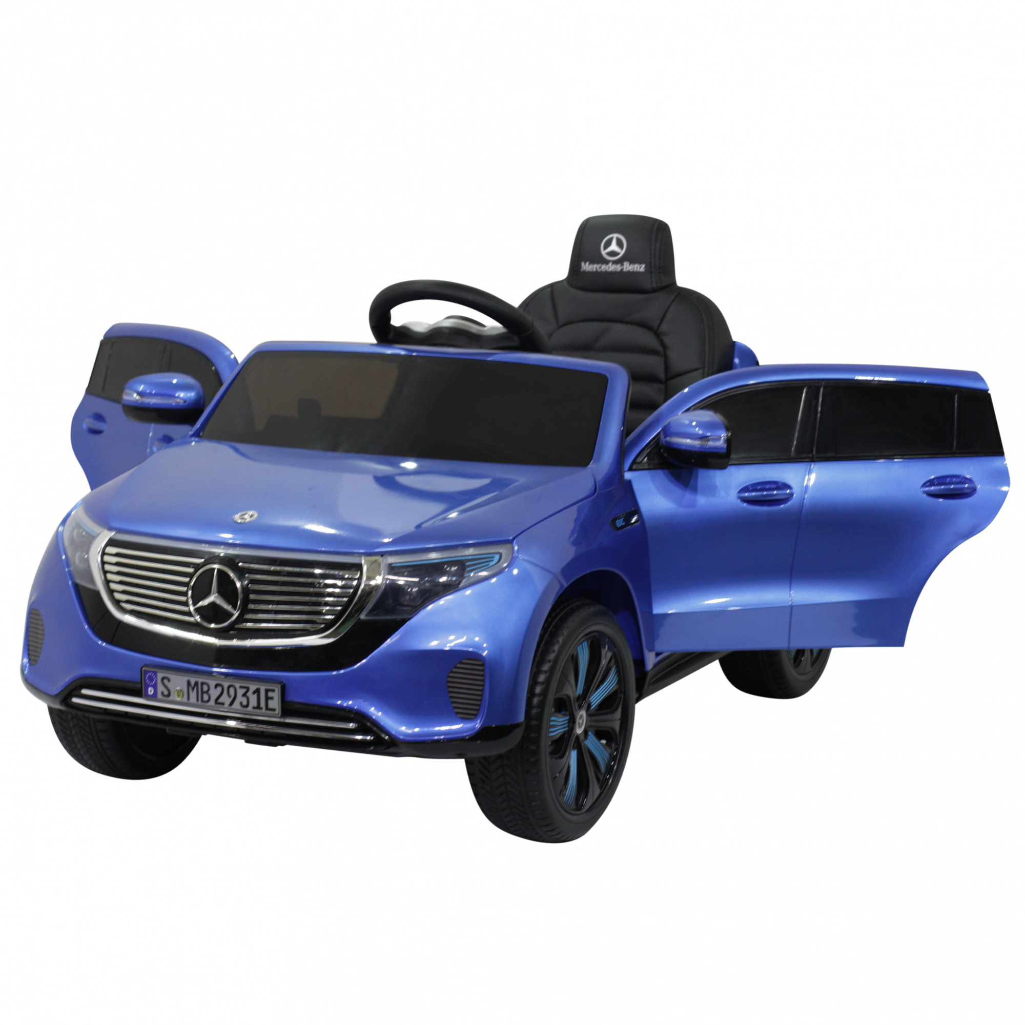 картинка Детский электромобиль Mercedes Benz EQC 400 4MATIC - HL378-LUX-BLUE-PAINT 