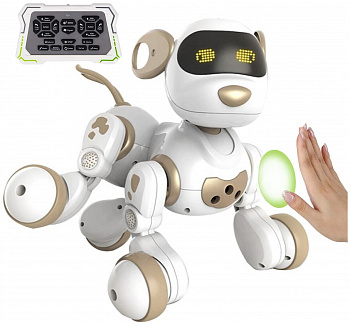 картинка Радиоуправляемая собака-робот Smart Robot Gold Dog ''Dexterity'' - AW-18011-GOLD 