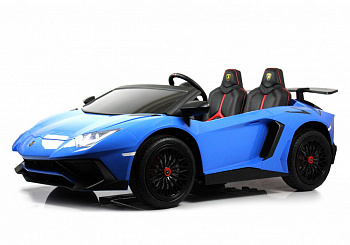 картинка Детский электромобиль Lamborghini Aventador SV (M777MM) синий 