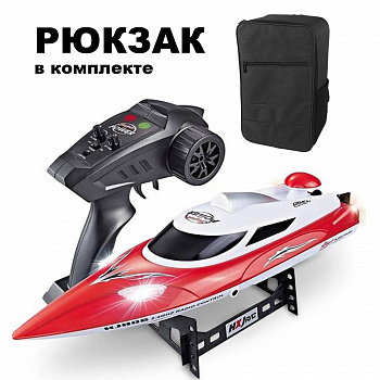 картинка Радиоуправляемый катер Red SuNew с сумкой (47 см, 35 км/ч, акб 3000 mAh) - HJ806B-A1-BAG 