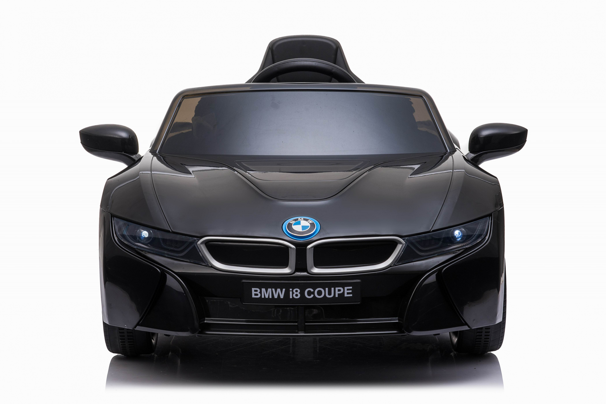 картинка Детский электромобиль BMW i8 Coupe 12V - JE1001-BLACK-PAINT 