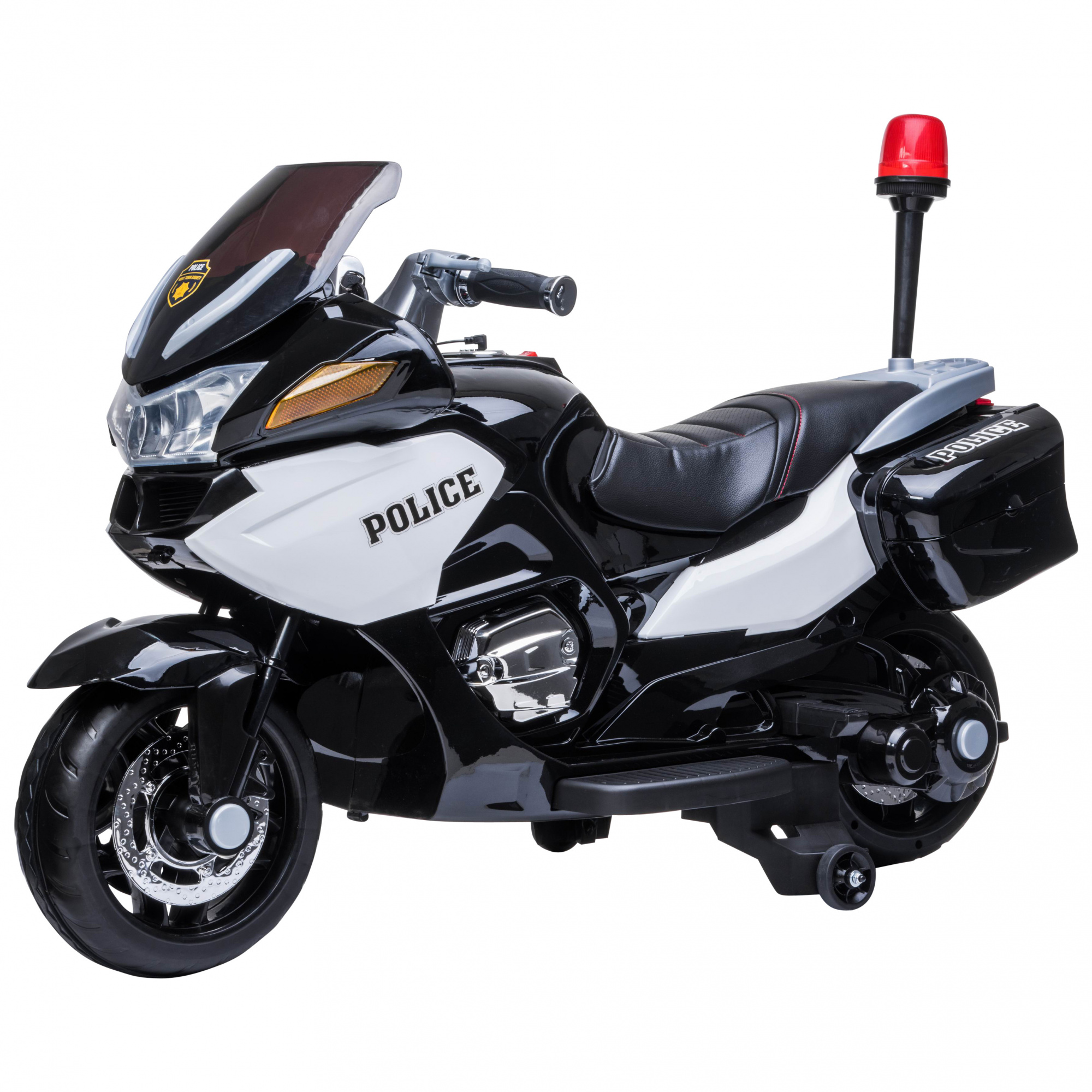 картинка Детский мотоцикл BMW R1200RT Police 12V - HZB-118-POLICE-WHITE 