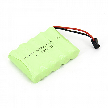 картинка Аккумулятор Ni-Mh 6v 2400mah (разъем YP) - NIMH-6F-2400-YP 
